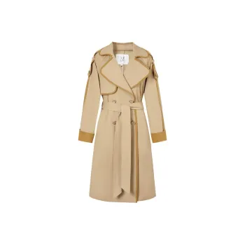 JZ Juzui Trench Coat Women's Camel