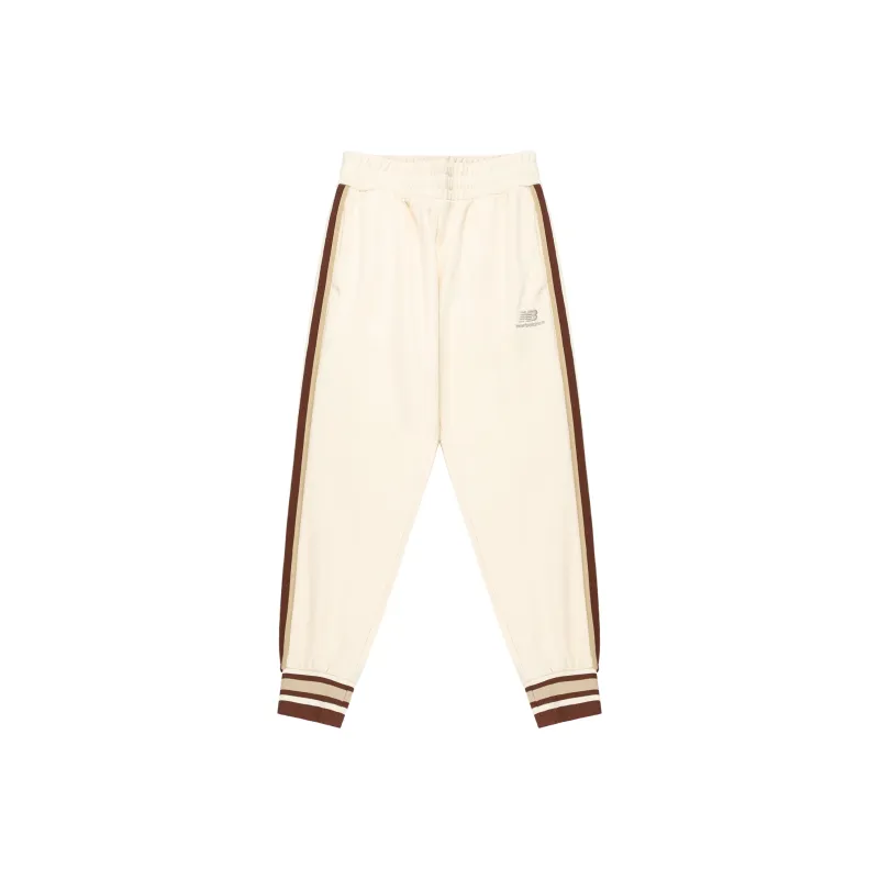 New Balance Sweatpants Women's Beige Yellow-0
