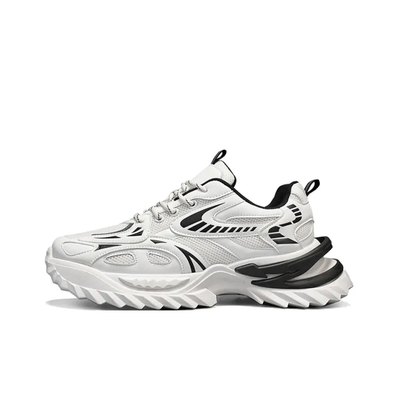 FCMM Anti Slip Wear Resistant Low Top Chunky Sneakers Men's Box Included-15