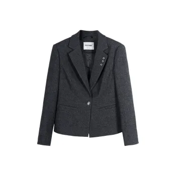 MISSSHINE Cropped Coats Women's