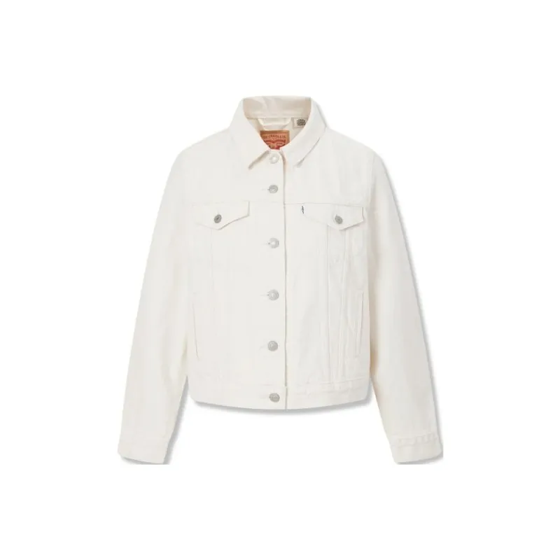 Levi's Denim Jacket Women's White-0
