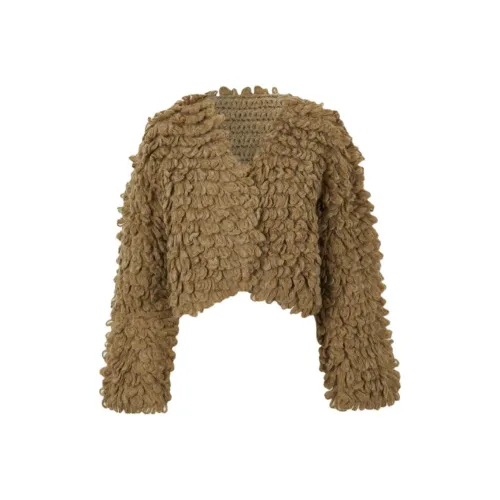 ADER ERROR Cropped Coats Women's Brown