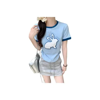 Mu Xiao Xin Set in Sleeve T Shirt Women's