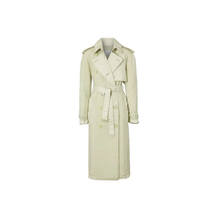 Burberry Trench Coat Women's Mist Green-0