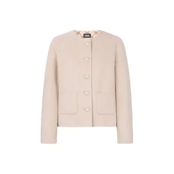 KARL LAGERFELD FW23 Coats Women's Beige