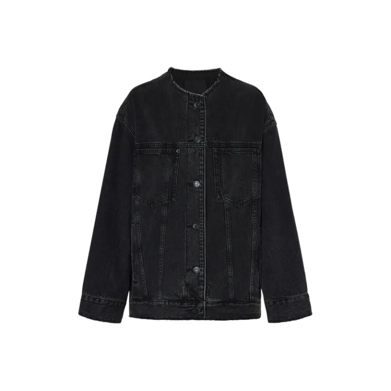 MOCO Denim Jacket Women's Denim Black-0
