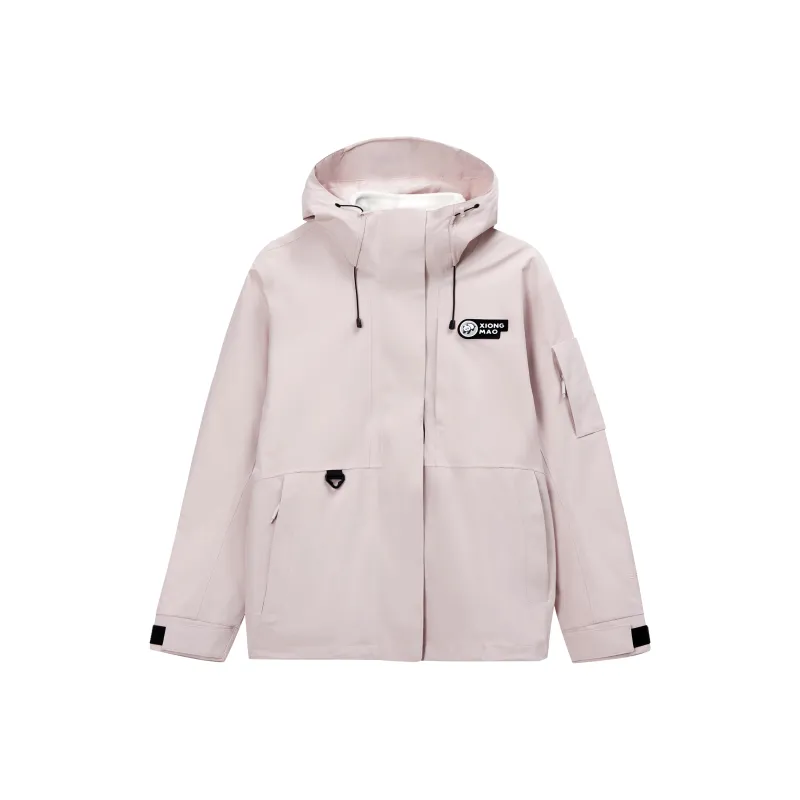 Panda Carefree Play Series Windproof And Rainproof Thermal Windbreaker Jacket Women's-51