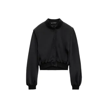 ZARA Cropped Coats Women's Black