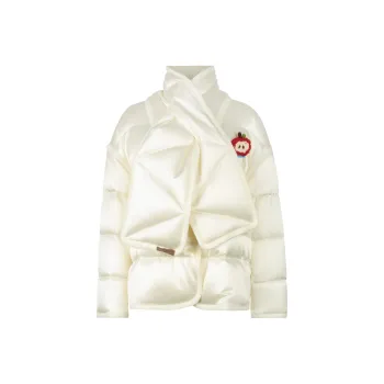 Valeria Obbaco Down Jacket Women's White