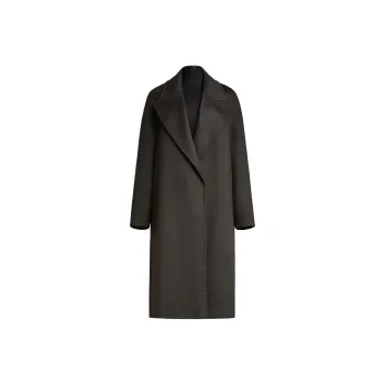 MaxMara Valle Straight Hem Belted Coat