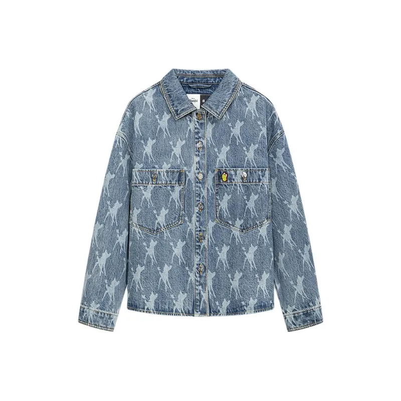 Broadcast Denim Jacket Women's Denim Blue-0