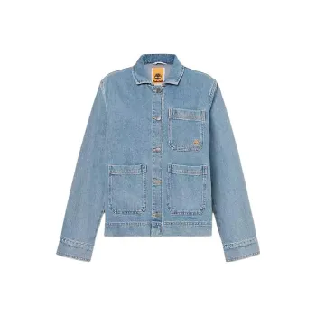 Timberland Denim Jacket Women's Medium Blue