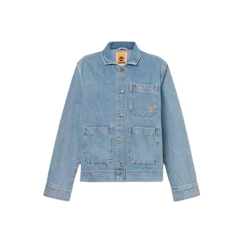 Timberland Denim Jacket Women's Medium Blue