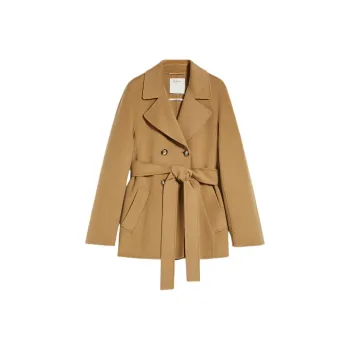 SportMax Coats Women's Beige