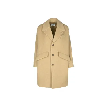 MM6 Maison Margiela Pile Single Breasted Coat
