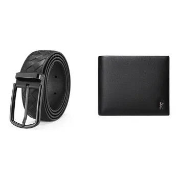 ROBERTA DI CAMERINO Top Grain Cow Leather Belts Men's 3.4cm