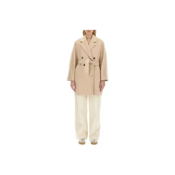 MaxMara Coats Women's Beige