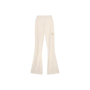 PUMA Legging Évasé Classics Femme Casual Pants Women's Apricot