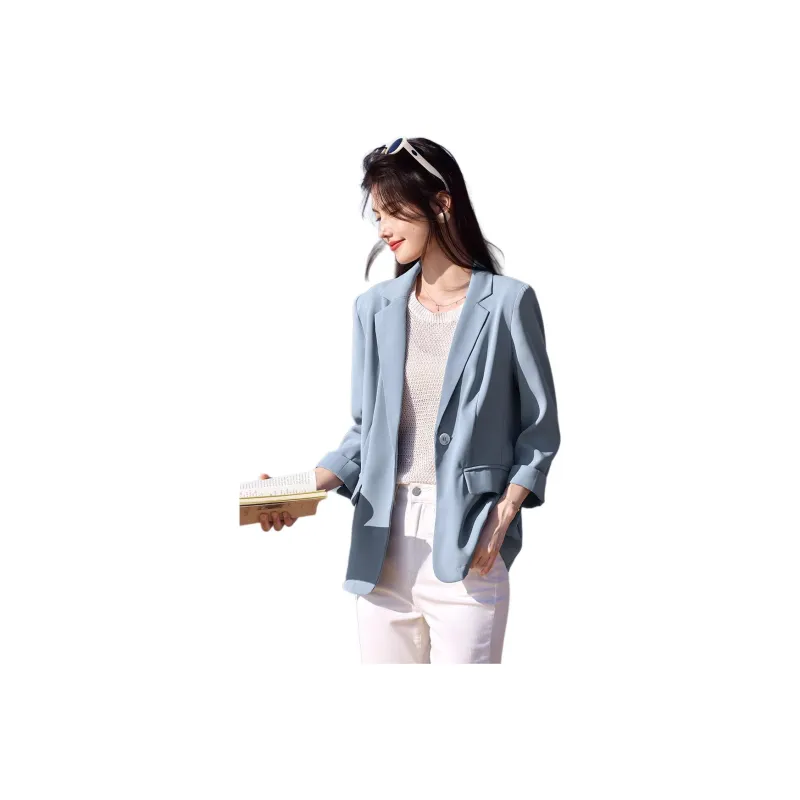 XWI Business Suit Women's Gray Blue-0