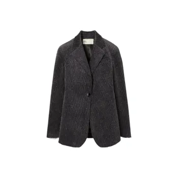 TORY BURCH Cinched Corduroy Blazer