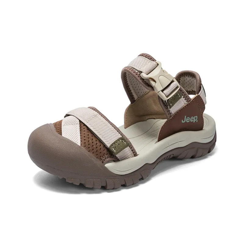 Jeep Quick Dry Height Increasing Cushioning Balance River Trekking Shoes Women's-6