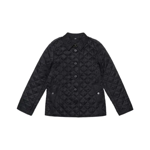 Burberry Women's Diamond Quilted Jacket Black