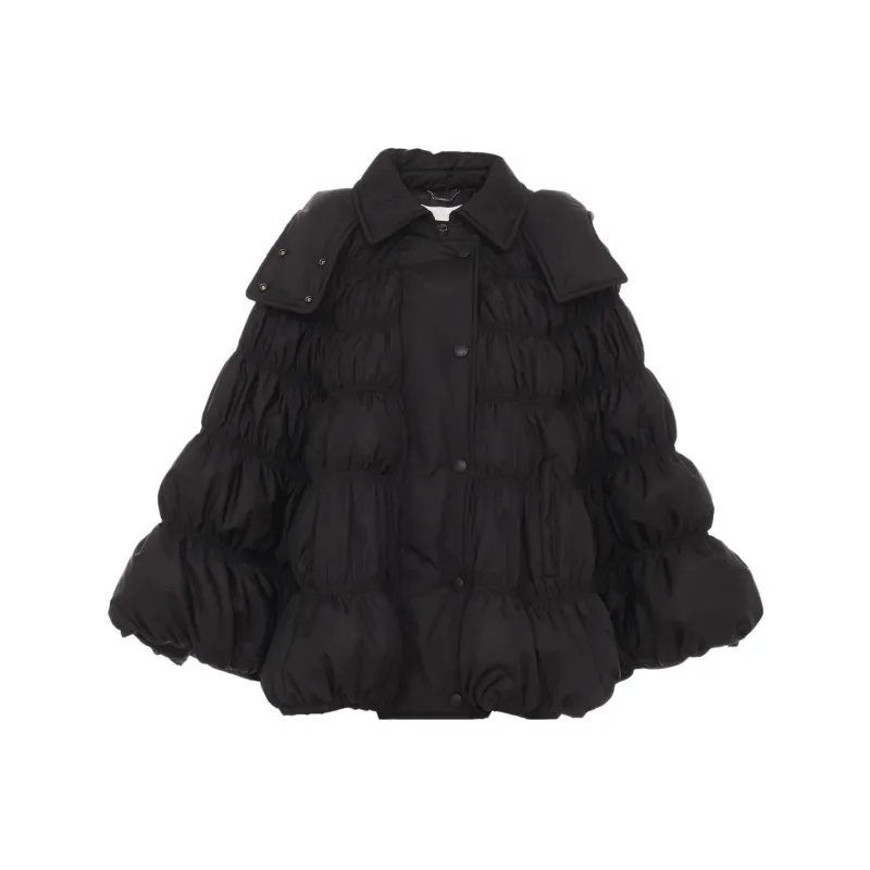 Chloé Slouch-hood Padded-design Jacket-0