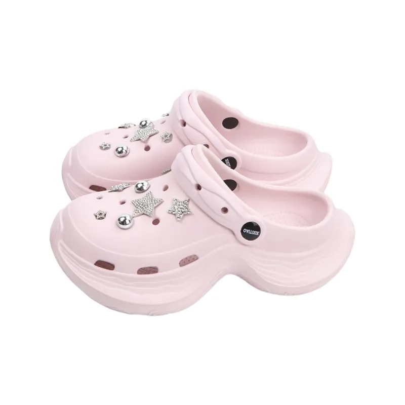 Thin Strips Sandal Slippers Women's, Cream Apricot-6