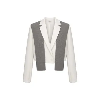 YANGZHIDAO Business Suit Women's Oat Milk White
