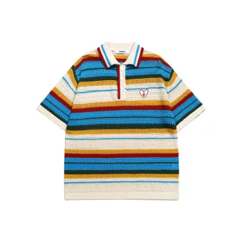 Guuka Polo Shirt Unisex Colorful Blue