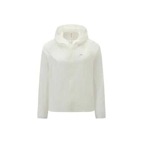 Reebok Breathable Sun Protection Clothing Women's Natural White