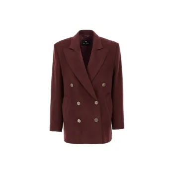 METROCITY Double Breasted Oversized Blazer