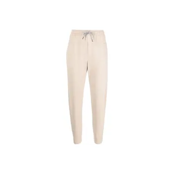 Brunello Cucinelli Knitted Sweatpants Women's Beige Yellow