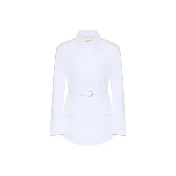 Valentino Belted Long Sleeved Shirt
