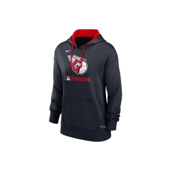 Nike Cleveland Guardians Authentic Collection Women's Nike Therma Mlb Pullover Hoodie