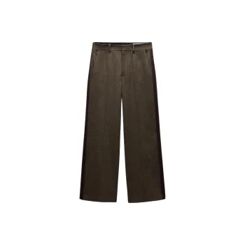 ZARA ZW Series Casual Pants Women's Brown
