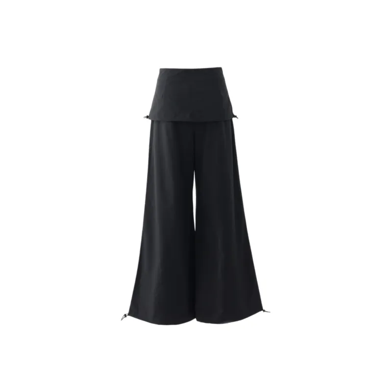 Rose Casual Pants Women's Black-0