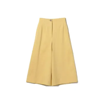 Beams Demi Luxe Casual Pants Women's Yellow