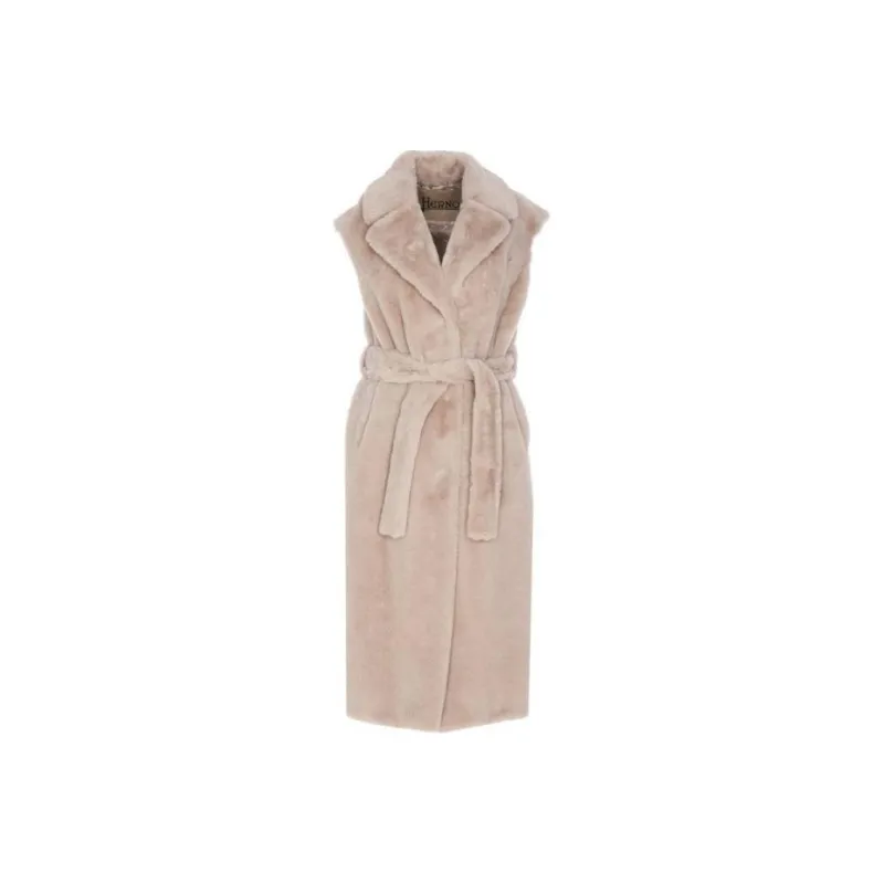 HERNO Sleeveless Belted Gilet-0