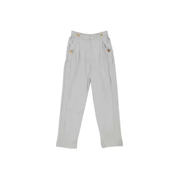 Burberry FW23 Casual Pants Women's Gray