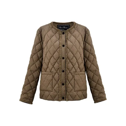 DIFFIE RIEGER Down Jacket Women's Coffee
