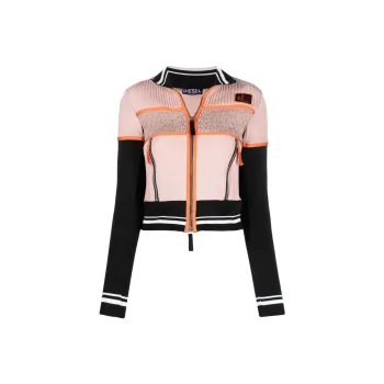 DIESEL Cropped Coats Women's Pink