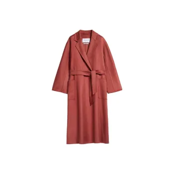 MaxMara Labbro Series Coat Women's Brick Red