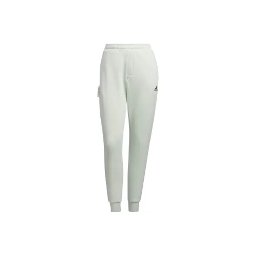 Adidas Knitted Sweatpants Women's Light Green