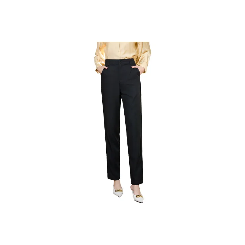 SMEN Casual Pants Women's Black-0