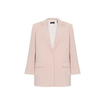 THEORY Single Breasted Crepe Blazer