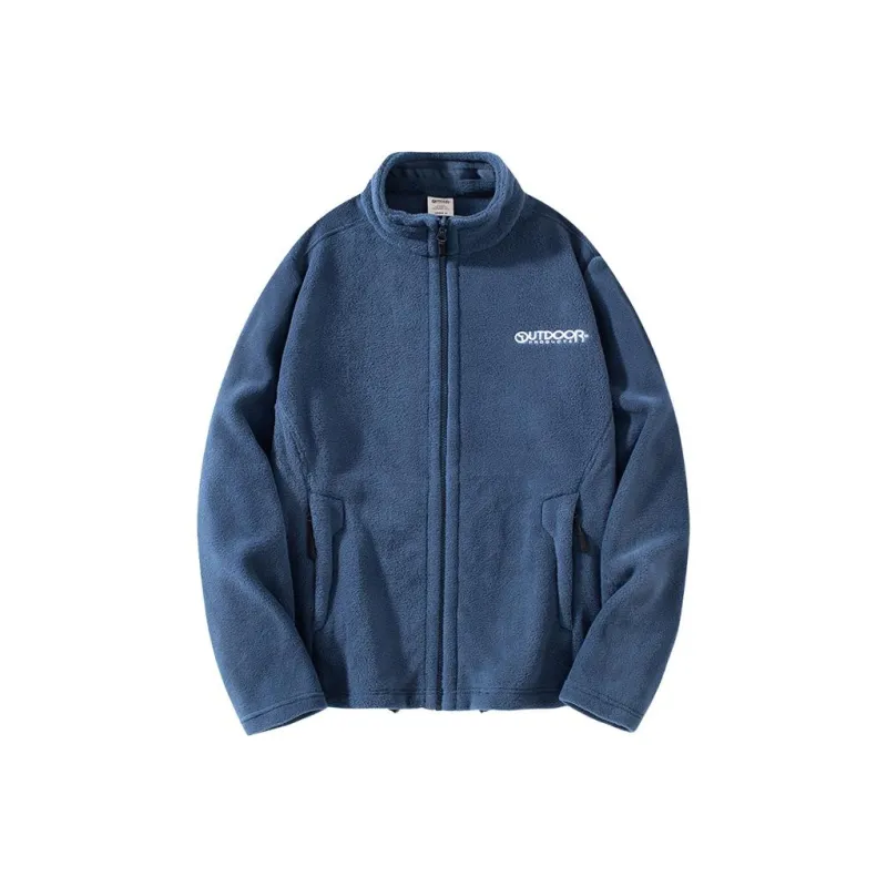 OUTDOOR PRODUCTS Velvet Jackets Women's Gray Blue-0