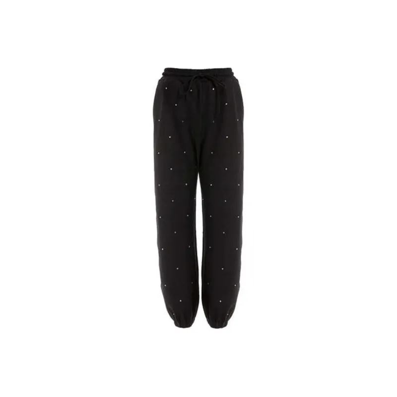 BESIONIA FW22 Casual Pants Women's Black-0
