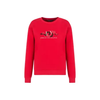 ARMANI EXCHANGEAE Sweatshirt Women's Red