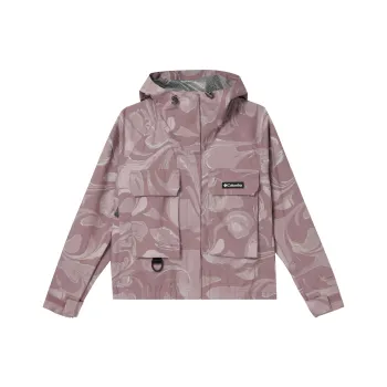 Columbia Water Resistant Windbreaker Jacket Women's Pink